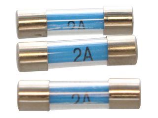HAYES 556021 QUICK BLOW GLASS FUSE 20MM 2A (3 PER PACK)