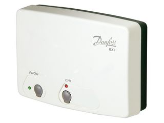 DANFOSS RX-1 SINGLE CHANNEL RECEIVER MODULE FOR ALL RF THERMOSTATS,