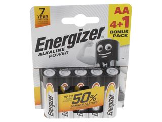 ENERGIZER AA MAX POWER BATTERY - PACK OF 5