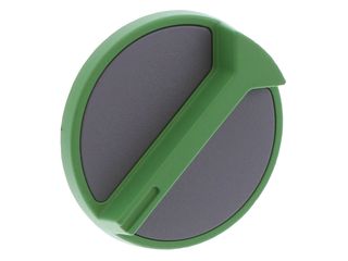 Worcester Control Knob - Green-Grey