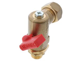 Worcester Bulk Head Valve - 1/4 Bsp Iso.