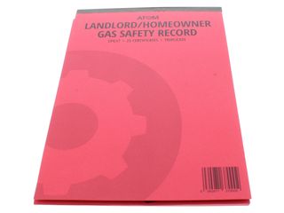 Atom Gas Safety/Landlord Homeowner Record - Pack of 25