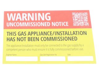 Atom Uncommissioned Appliance/Installation Label - Pack of 10