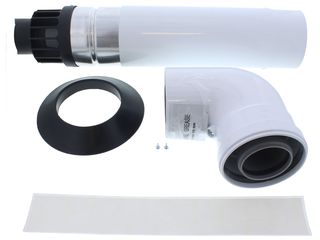 BAXI 5118069 STD-TELE HE FLUE KIT + ELBOW