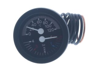 VOKERA 7239 COMBINED PRESSURE AND TEMP. GAUGE