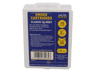 1640020 Arctic Hayes 333003 Classic Grey Smoke Cartridges 3g Pack 10