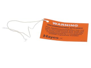 HAYES 663050 UNCOMMISSIONED APPLIANCE TAGS (PACK OF 10)