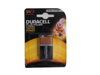 1641041 Duracell Plus 9V PP3 Battery