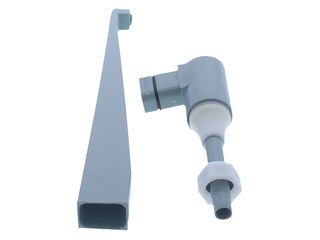 HEATRAE 95604659 SPOUT PLASTIC LIGHT GREY