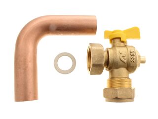 IDEAL 176824 GAS COCK VALVE PACK VOGUE