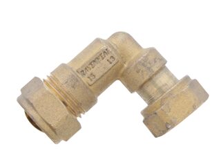 RAVENHEAT 15MM BENT BALLOFIX DOMESTIC HOT WATER VALVE LS -BRASS