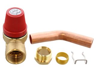 Remeha Safety Pressure Relief Valve With Pipe