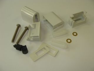 ISAS S972401 ASTRA SEAT HINGES WHITE