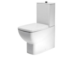 ISAS T628601 DELINEO TOILET SEAT AND COVER - SLOW CLOSE