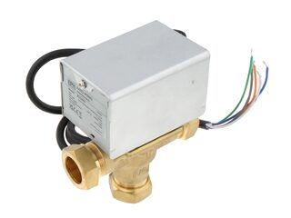 EPH B322MID 22MM 3-PORT MID-POSITION MOTORISED VALVE METAL HEAD