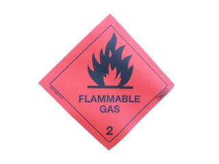 Regin REGP01 Flammable Gas Warning Diamond (1)