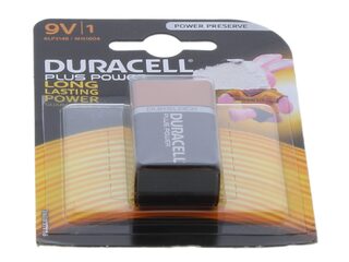 REGI REGEDLNV1 DURACELL 9V BATTERY 1 X 9V (6LR61)