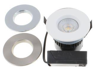 GLOBO 8W IP65 RATED 3 COLOUR OPTION DIMMABLE DOWNLIGHT 8012113