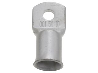 UNICRIMP PK OF 5 QCT150-10 150MM COPPER TUBE LUG