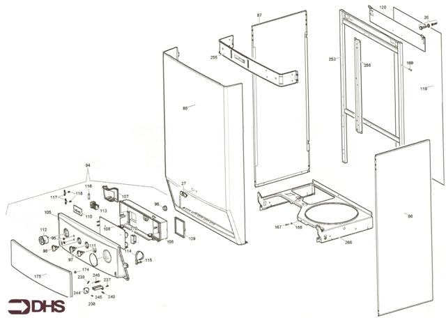 Exploded Diagram for CASING