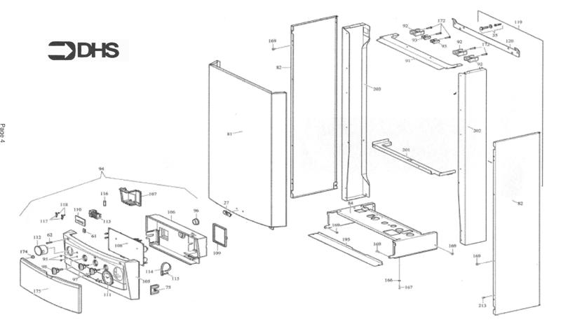 Exploded Diagram for CASING