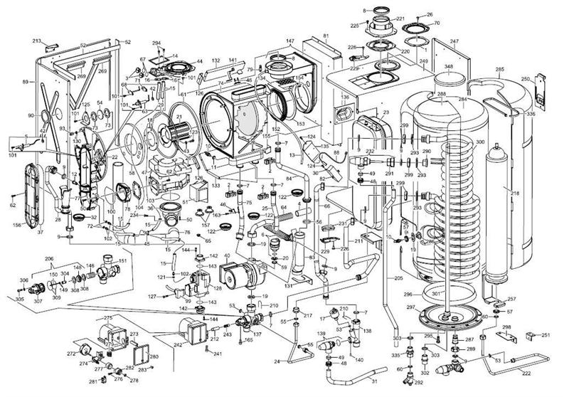 Exploded Diagram for BOILER ASSEMBLY