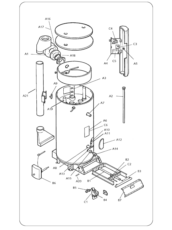 Exploded Diagram for ALL PARTS