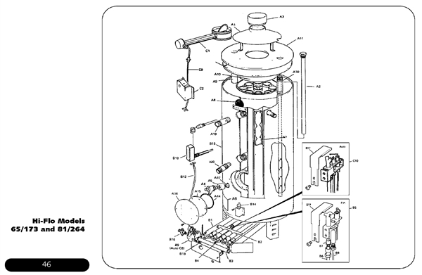 Exploded Diagram for BOILER ASSEMBLY