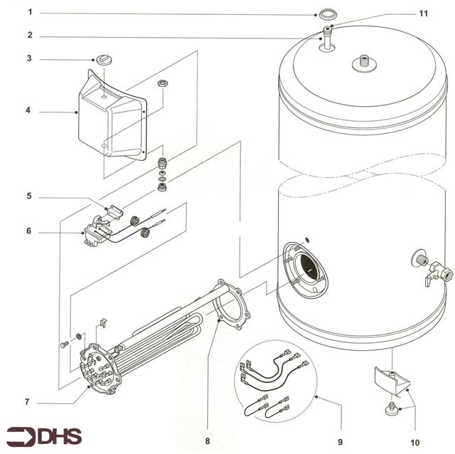 Exploded Diagram for COMPLETE MODEL