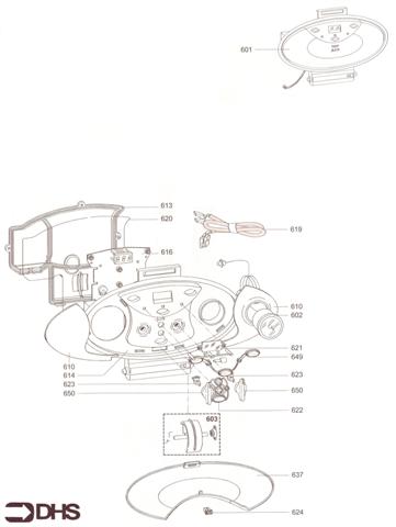 Exploded Diagram for ELECTRICAL BOX