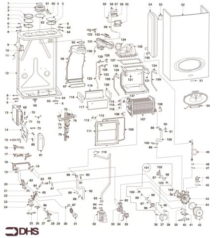 Exploded Diagram for COMPLETE MODEL