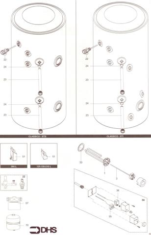Exploded Diagram for COMPLETE MODEL