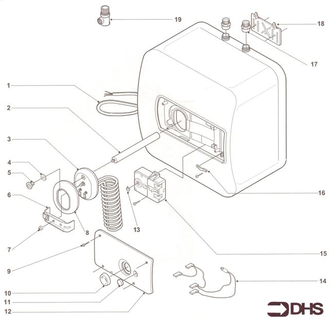 Exploded Diagram for COMPLETE MODEL