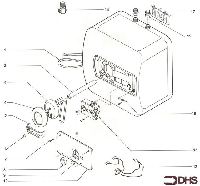Exploded Diagram for COMPLETE MODEL