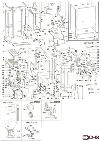 Exploded Diagram for COMPLETE MODEL