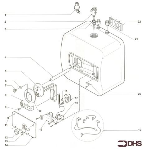Exploded Diagram for COMPLETE MODEL