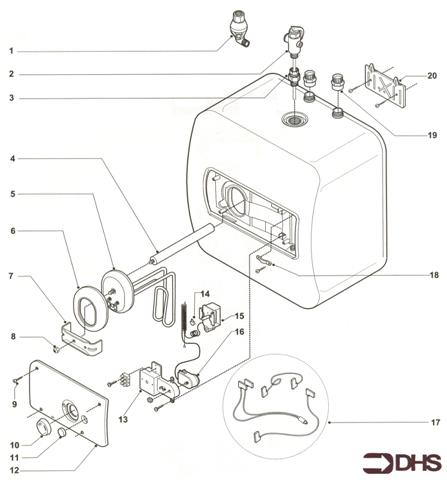Exploded Diagram for COMPLETE MODEL