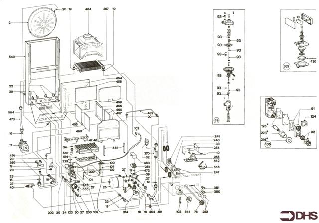 Exploded Diagram for COMPLETE MODEL