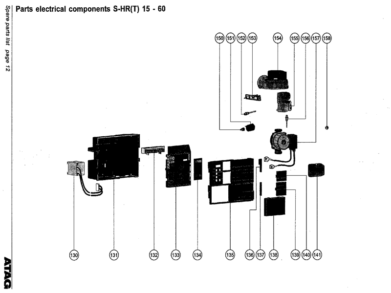 Exploded Diagram for ELECTRICAL COMPONENTS