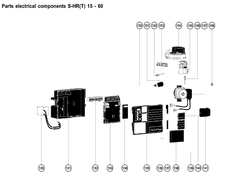 Exploded Diagram for ELECTRICAL COMPONENTS