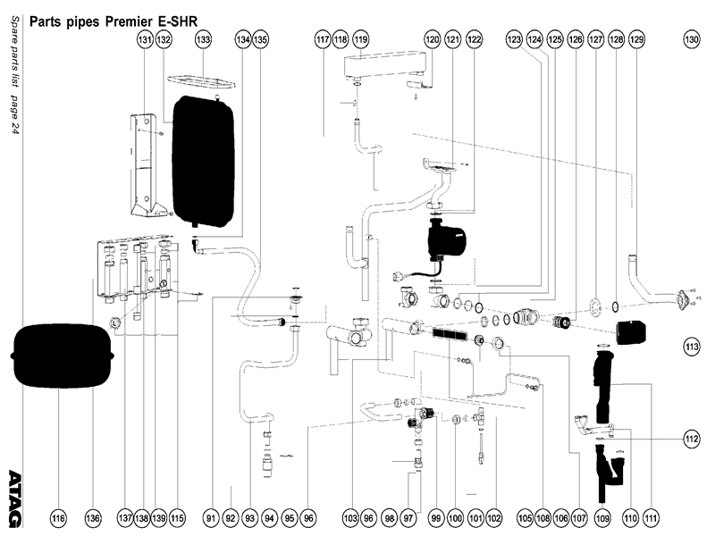 Exploded Diagram for PIPES
