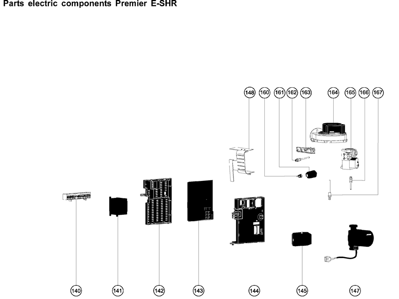 Exploded Diagram for ELECTRICAL COMPONENTS
