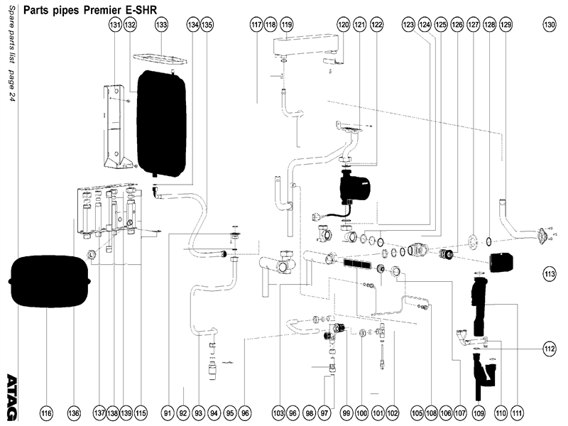Exploded Diagram for PIPES