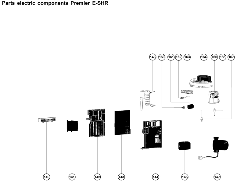Exploded Diagram for ELECTRICAL COMPONENTS