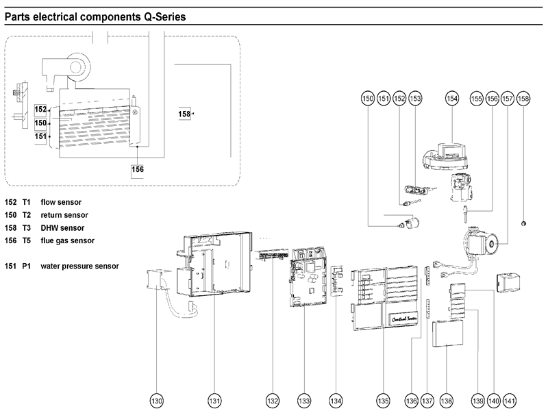 Exploded Diagram for ELECTRICAL COMPONENTS