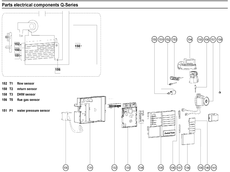 Exploded Diagram for ELECTRICAL COMPONENTS