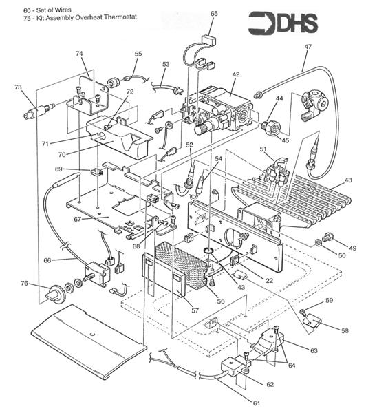 Exploded Diagram for BURNER & CONTROL
