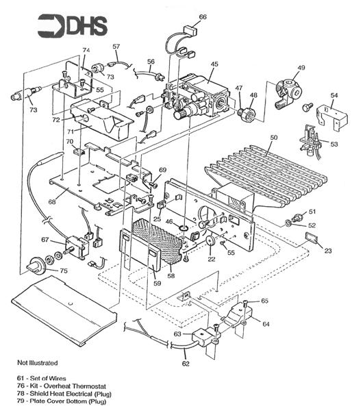 Exploded Diagram for BURNER & CONTROL