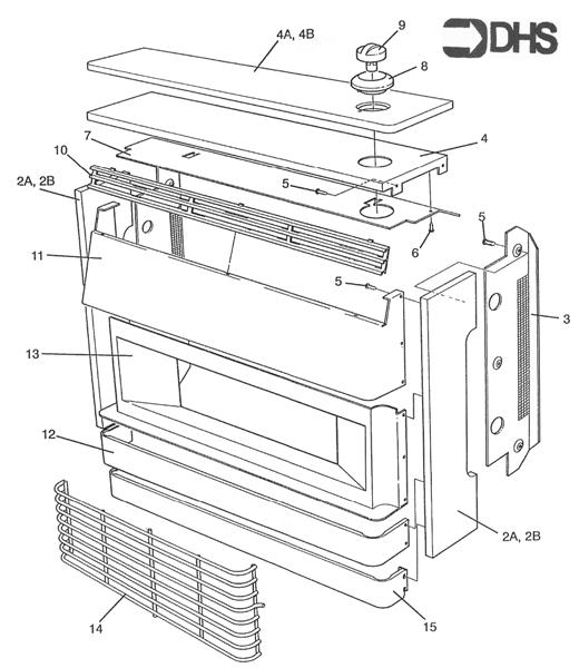 Exploded Diagram for OUTERCASE ASSY
