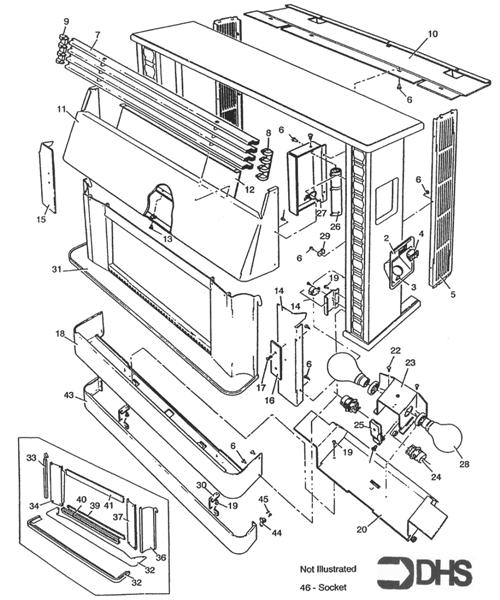 Exploded Diagram for OUTERCASE ASSY